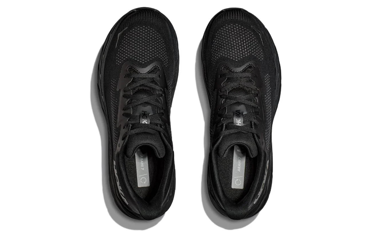 HOKA ONE ONE Arahi 7 'Triple Black 'Men's ( without box )