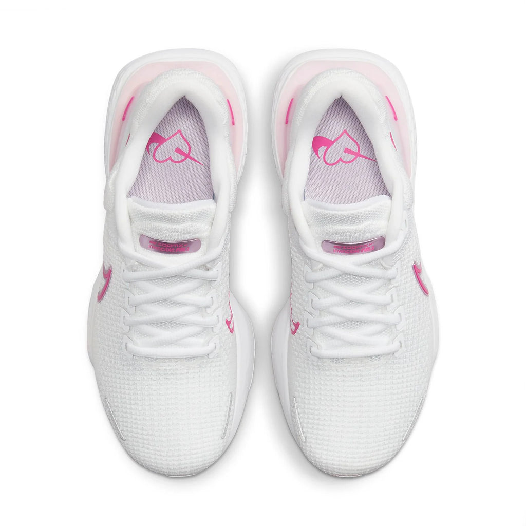 Nike(رجالي) ZoomX Invincible Run Flyknit 2 'أبيض وردي برايم' (DC9993-100)