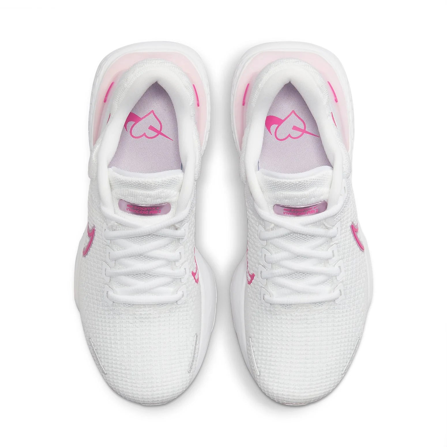 Nike ZoomX Invincible Run Flyknit 2 'White Pink Prime (DC9993-100)