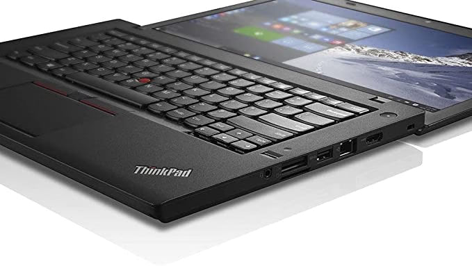 Lenovo ThinkPad T460 Laptop, Intel Core i5-6th Generation CPU, 8GB DDR3 RAM 256GB SSD Hard, 14.1 inch Display, Intel HD 520 Graphics, Windows 10 Pro, English Keyboard Black - Used