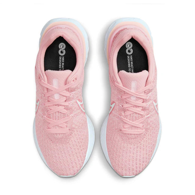 Nike React Infinity Run Flyknit 3 'Pink Glaze (dd3024-600)