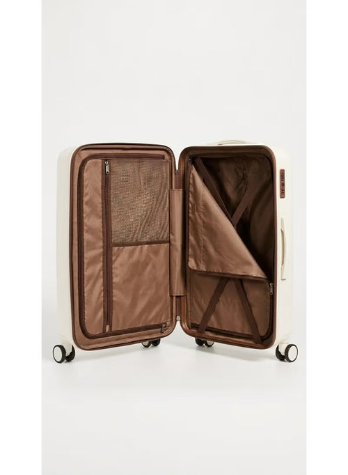 Pierre Cardin Signature PP Luggage Set 3PCS 21/26/30" Expandable Spinner Wheels – Milk Tea