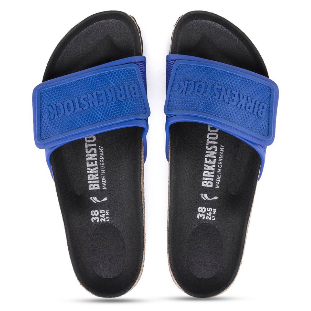 BIRKENSTOCK Tema Narrow Width Blue Flats - ( WITHOUT BOX )