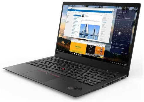Lenovo ThinkPad X1 Carbon Laptop, 14-Inch Display, Intel Core i5 8th Gen, 8GB RAM, 256GB SSD, Intel HD Graphics, English Keyboard, Black-used