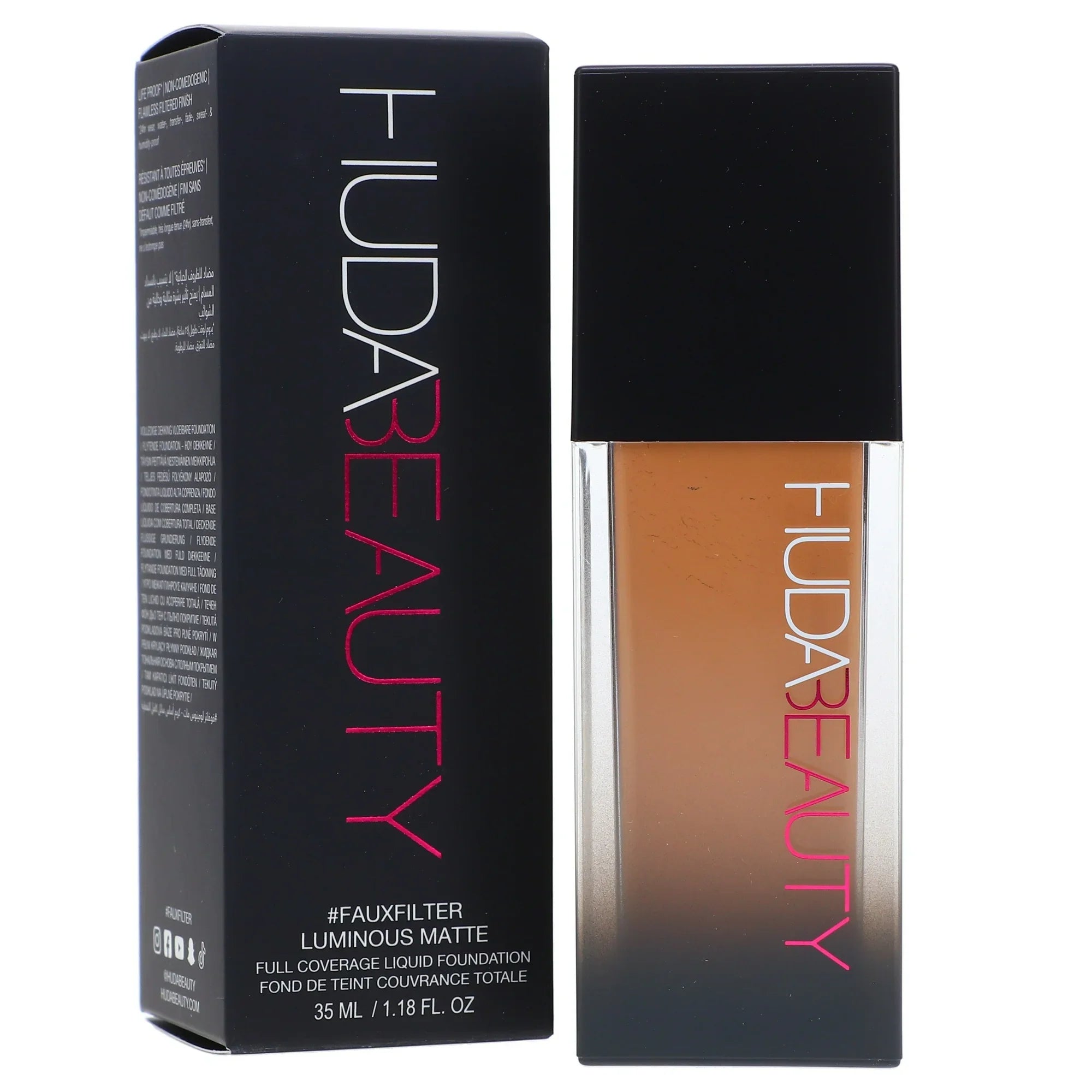 Huda Beauty Liquid Foundation Panna Cashew 140G - 35 ml