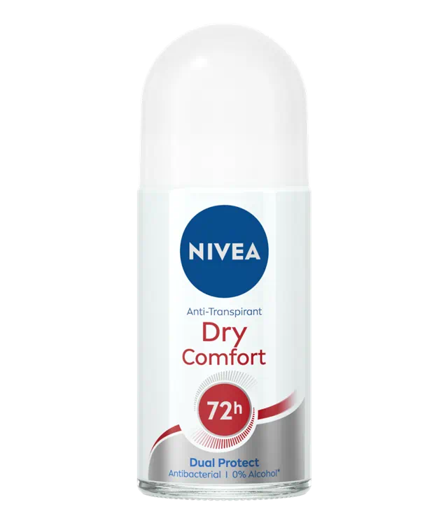 Nivea Deodorant Roller Dry Comfort 72h, 50 ml