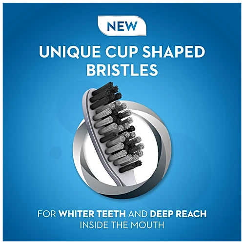 Oral-B Cavity Defense Toothbrush With Charcoal Extract, Soft, Cleans Deep, Removes Stain