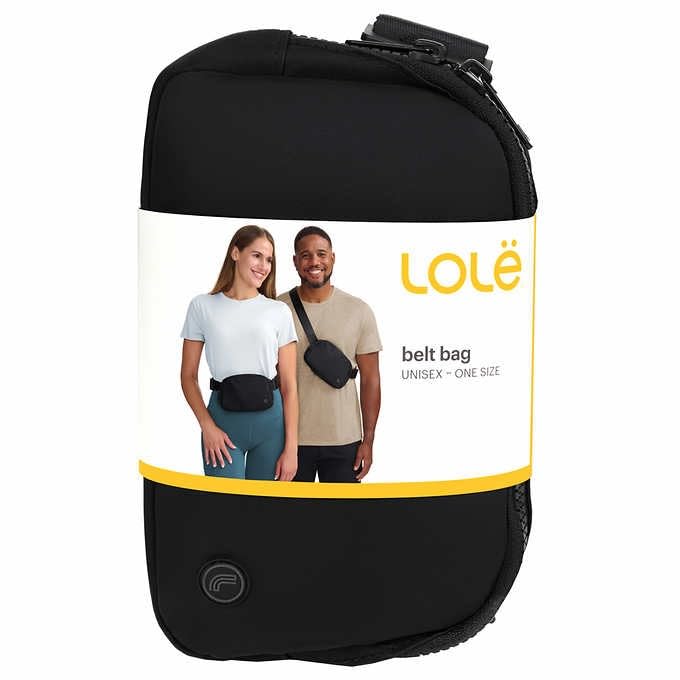 LOLË, Unisex Belt Bag (Black, One Size)