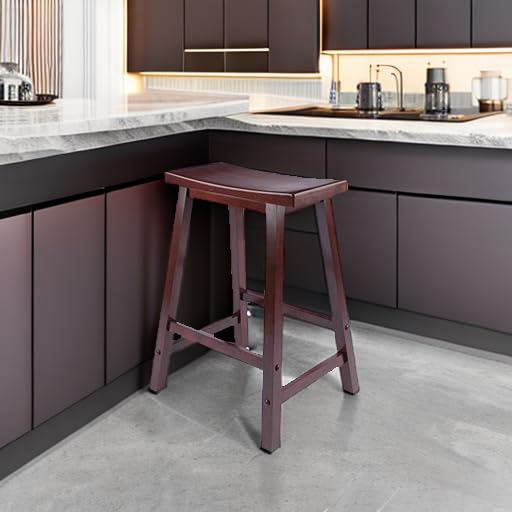 Winsome 94084 Satori Stool, 24", Walnut