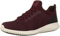 Skechers Air-Cooled Memory Foam Shoes – Burgundy
