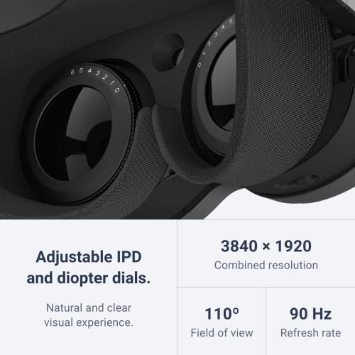 HTC Vive XR Elite Virtual Reality Headset + Controllers - D