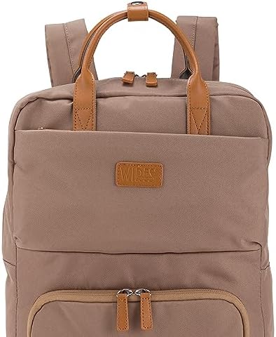WIRES 15.6-inch Laptop Backpack, Professional Business & Travel Bag with Anti-Theft Zipper, Water resistance laptop backpack Ideal for Work and travel, Unisex