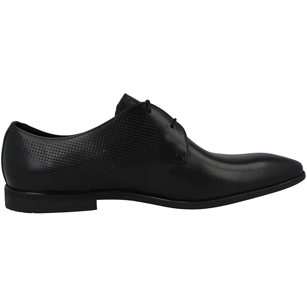 Clarks Men Bampton Walk Black Leather Formal Shoes