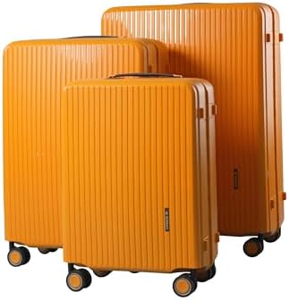 SONADA Zippless Advanced PP Material Luggage set Of 3 With Wide Trolley system Handle, TSA Approved Lock