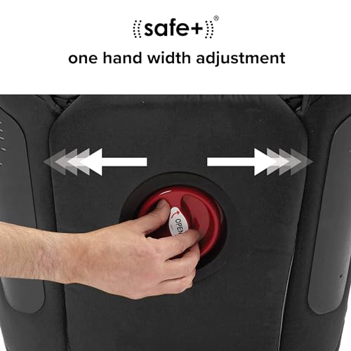 SEALED - Diono Monterey 4DXT Latch, 2-in-1 High Back Booster Car Seat with Expandable Height, Black