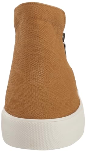 SIZE: 37 - Keds Cooper Zip Boot, Boot Womens, Tan Snake Embossed Suede