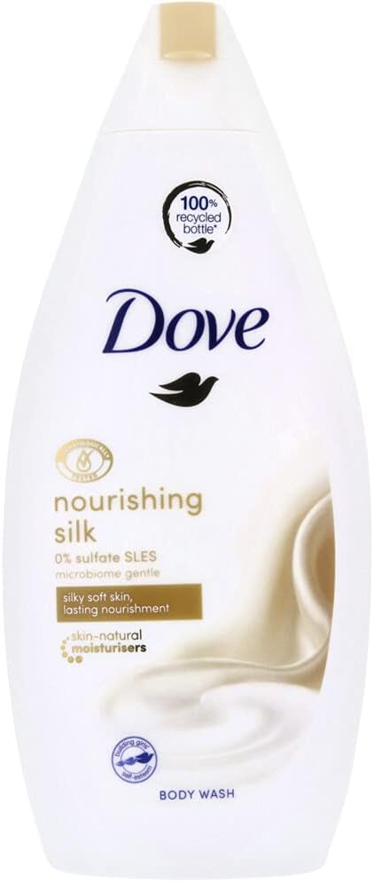 Dove Silk Glow Nourishing Body Wash 500 Ml