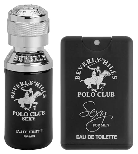 Beverly Polo Club Sexy for Men's Classic 2-Piece Eau De Toilette Spray Set