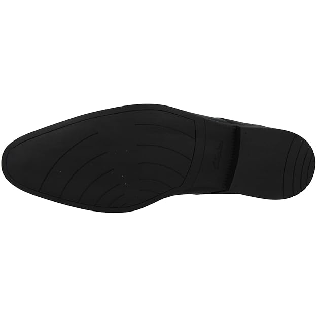 Clarks Men Bampton Walk Black Leather Formal Shoes