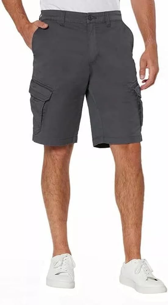 SIZE: 38 - UNIONBAY Men’s Oversized Cargo Pockets with Velcro® Closures Short