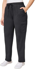 Size L - Mondetta Ladies' Straight Leg Cargo Pant