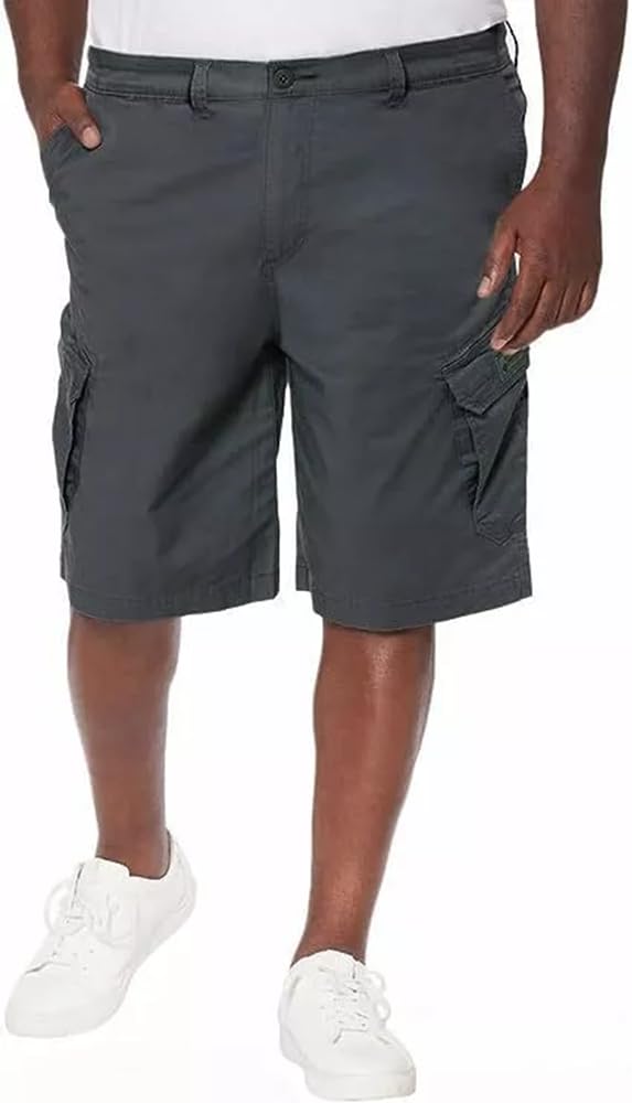 SIZE: 38 - UNIONBAY Men’s Oversized Cargo Pockets with Velcro® Closures Short