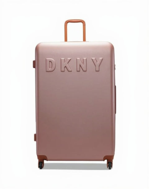حقيبة سفر صلبة بعجلات DKNY Promo Intl PM1 للجنسين مع عجلات دوارة بلون برايم روز