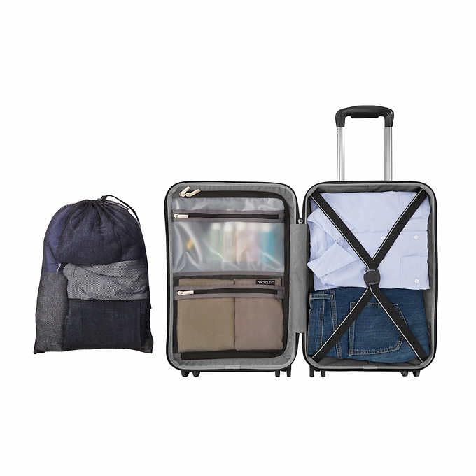 Samsonite Element XLT 2-Piece Set Hardside Set Silver (20 inch - 27 inch)