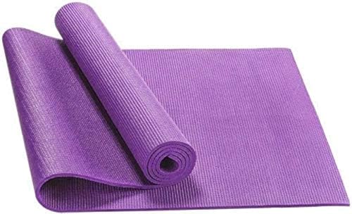 Purple Color Pvc Yoga Mat For Fitness And Meditation