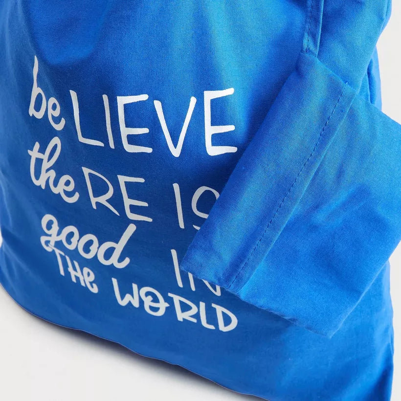 Gloo Print-On-The-Go Foldable Bag Blue