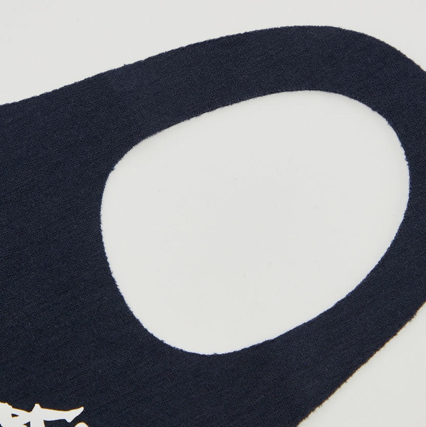 Kappa Logo Print Face Mask with Cutout Ear Loops