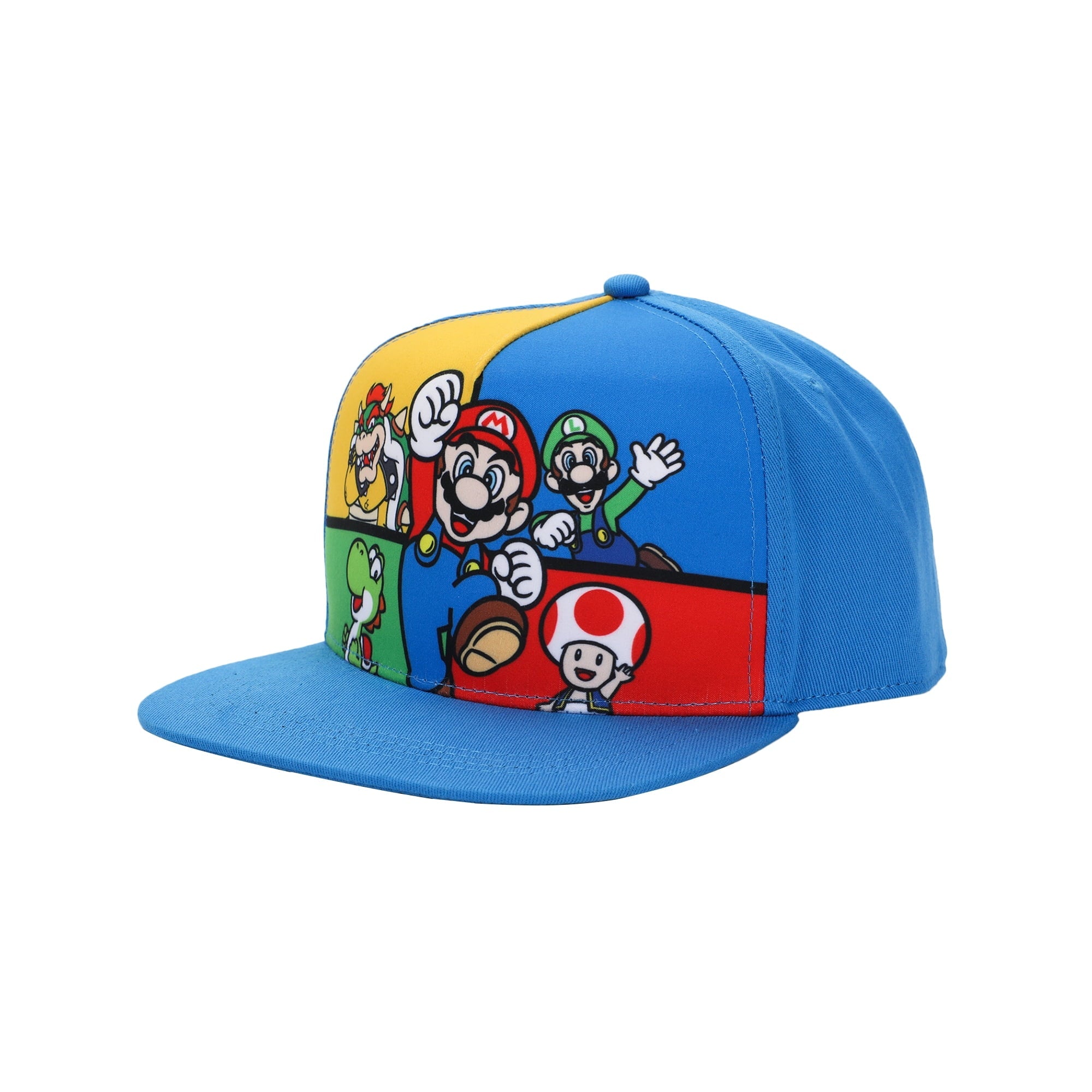 Super Mario Boys Snapback Hat, OSFM
