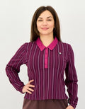FILA SPORTWEAR  JADA LONG SLEEVE POLO F22WF013-894 WOMEN TRAINING