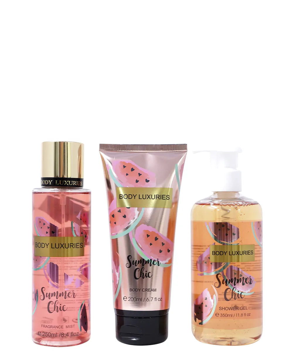 Body Luxuries Summer Chic body wash set