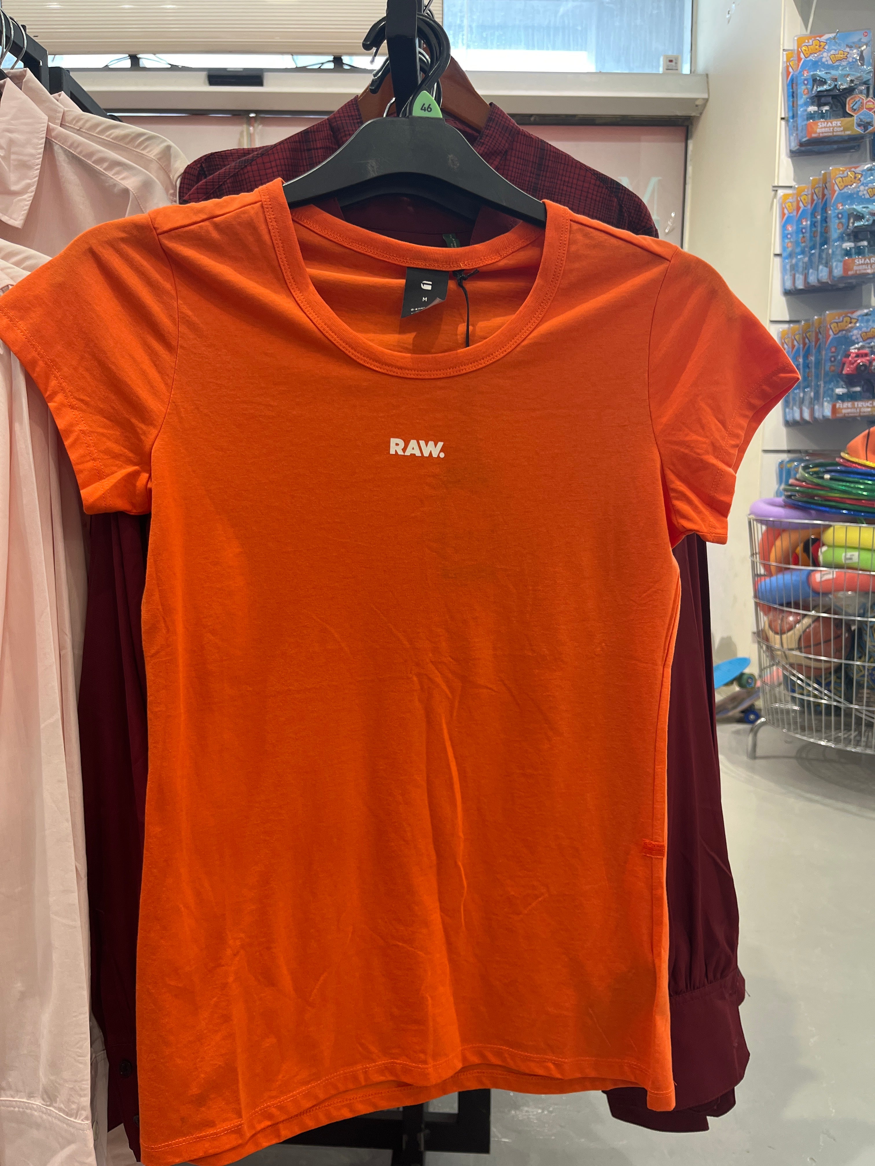 GSTAR RAW ORANGE WOMEN TSHIRT