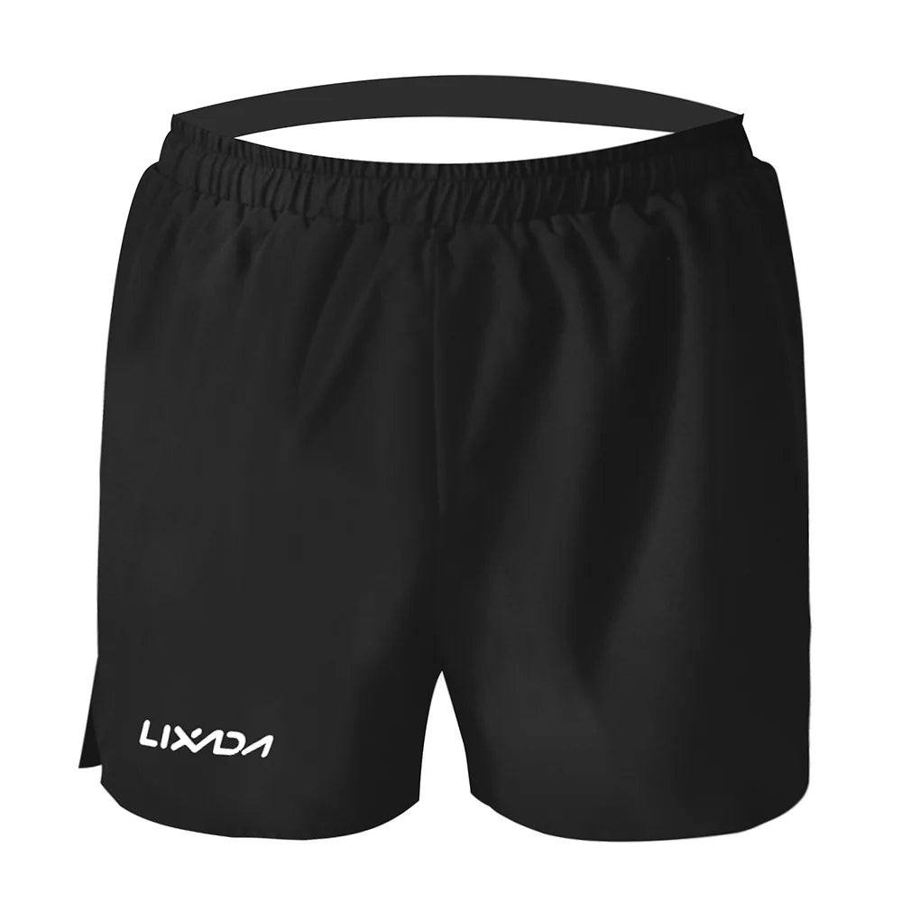 Lixada Men Running Shorts Quick Dry Gym Fitness Sports Beach Athletic Shorts with Built-in Liner