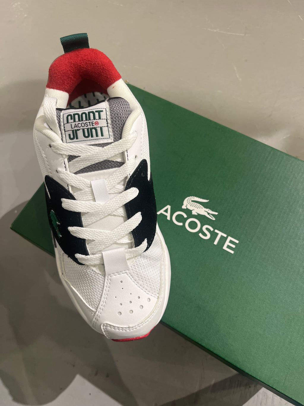 Lacoste Storm 96 Lo Tricolor Mesh Sneakers