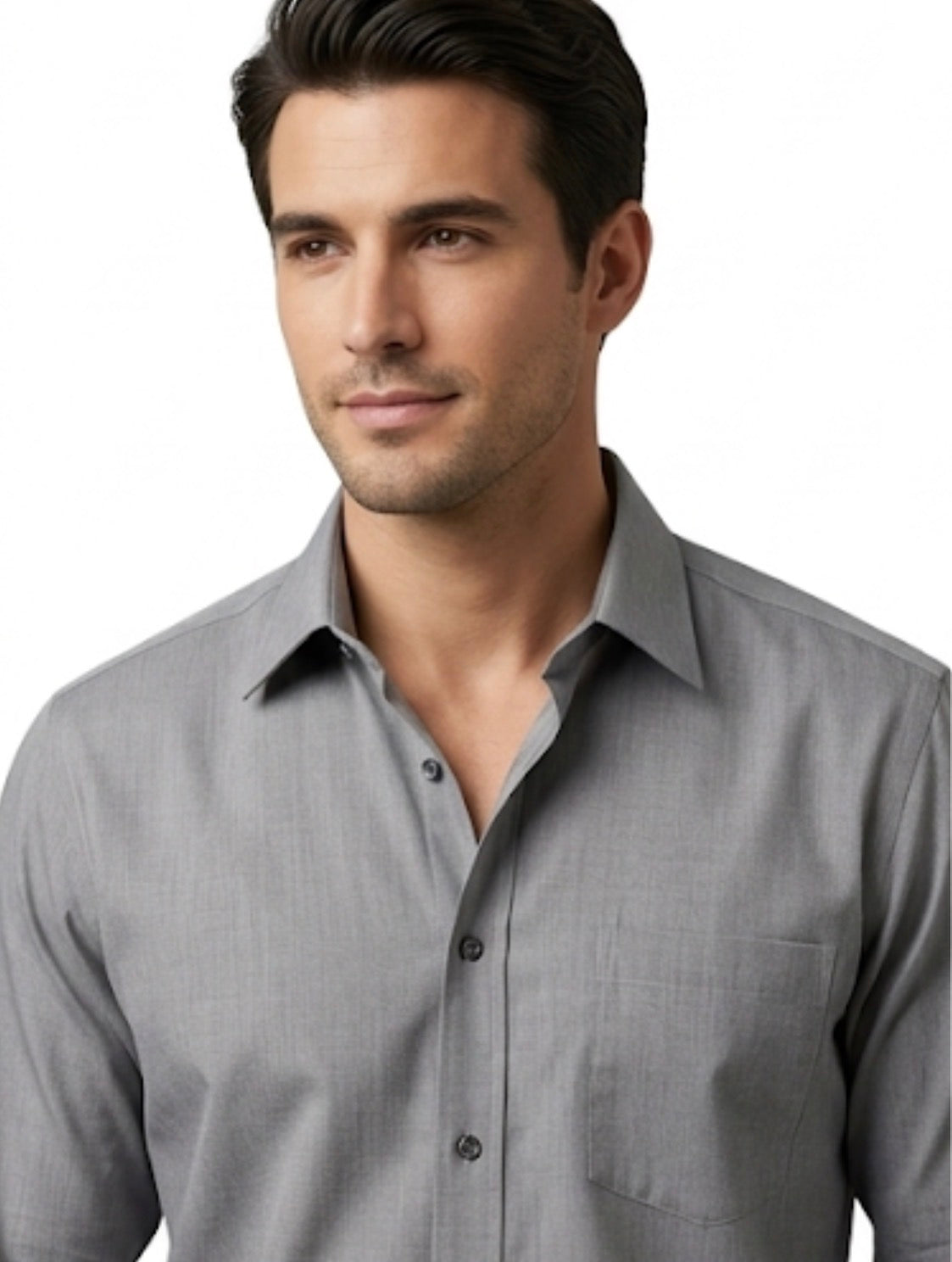 Mixed Brands Grey Shirt For Men