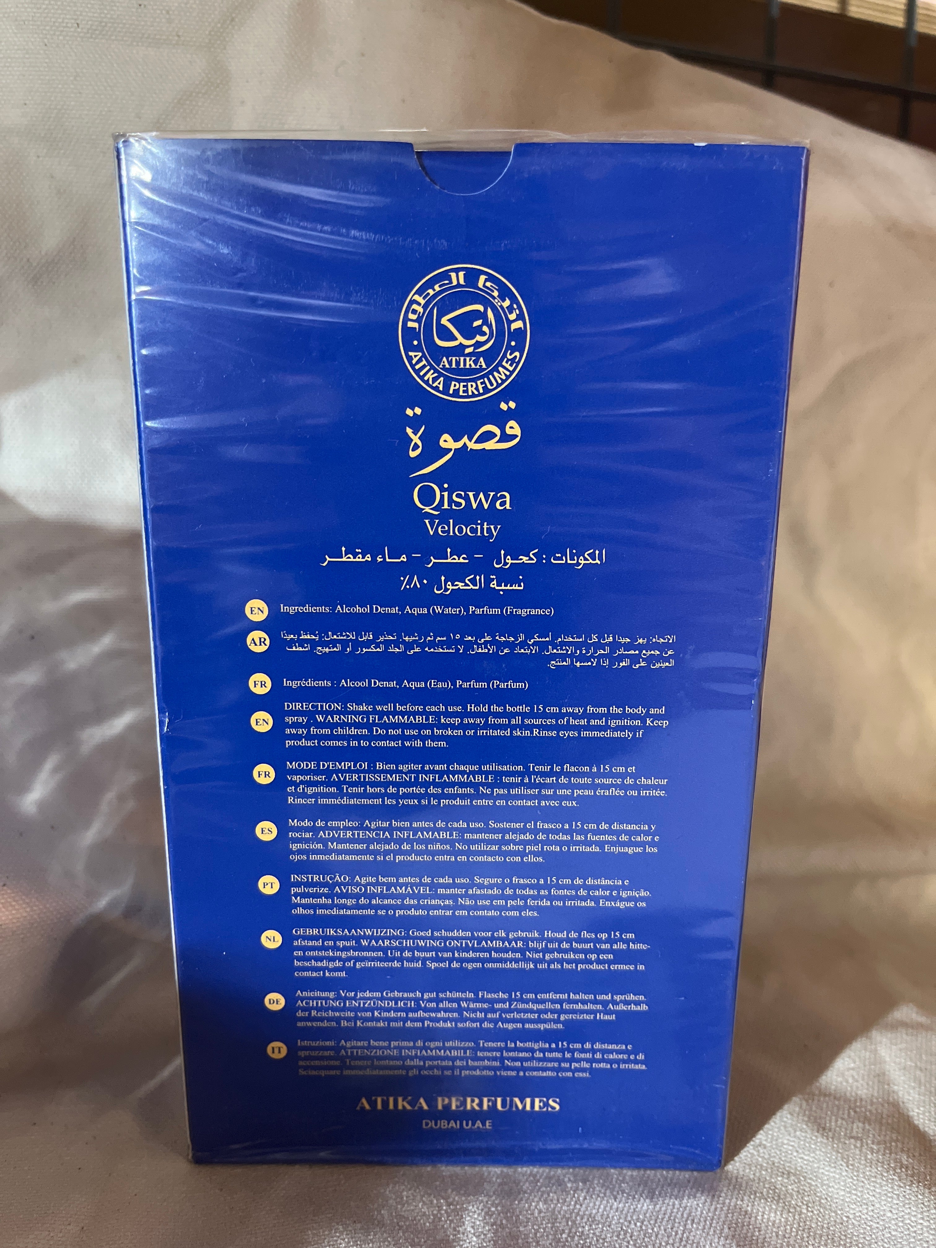 Qiswa Velocity Eau de Parfum