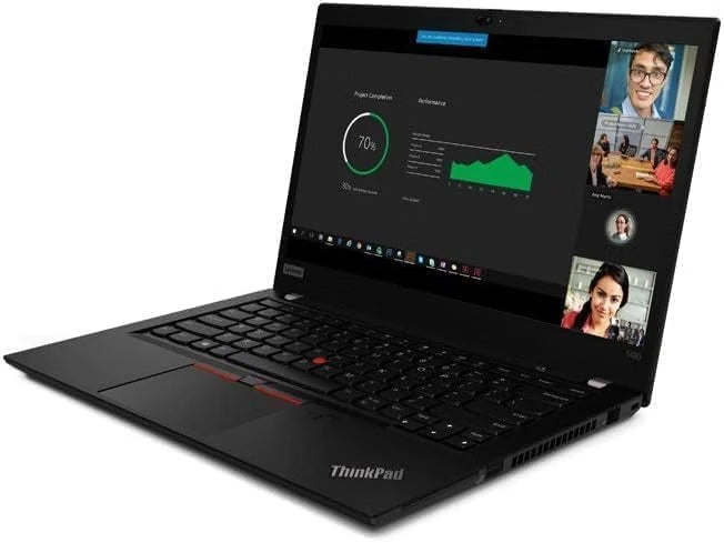 Lenovo ThinkPad T495 14" Business Laptop – AMD Ryzen 5 Pro 3500, 16GB DDR4 RAM, 256GB NVMe SSD, Graphics, Fingerprint, ENG/ARA Keyboard, Windows 10 Pro, Black Used