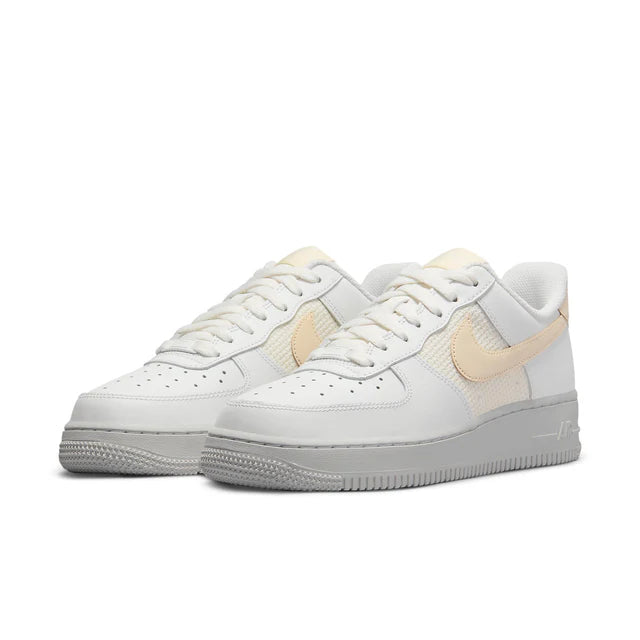Nike Air Force 1 '07 ESS 'Cross Stitch - White Fossil' (DJ9945-100)