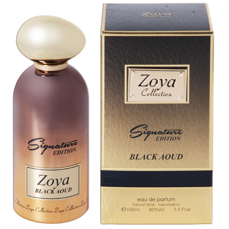 Zoya Signature Collection Black Oud Eau De Parfum for Men 100ml