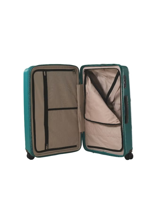 Pierre Cardin Signature PP Luggage Set 3PCS 21/26/30" Expandable Spinner Wheels – Teal