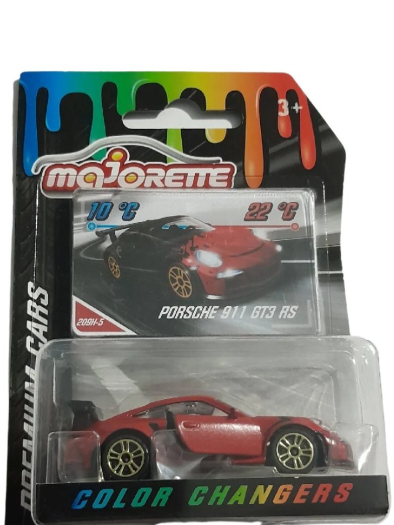 Majorette Porsche 911 GT3 RS Color Changers Limited Edition