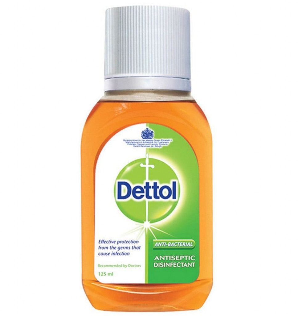 Dettol Anti-Bacterial Antiseptic Disinfectant Liquid 125 ml