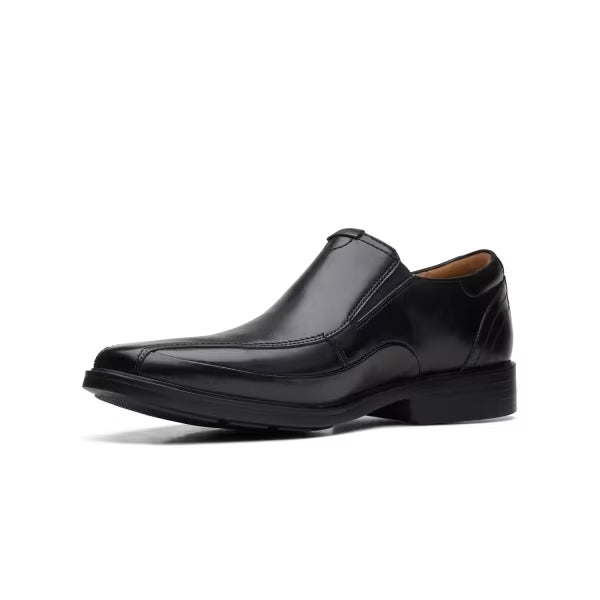 Clarks Ave Black Leather Men Shoes