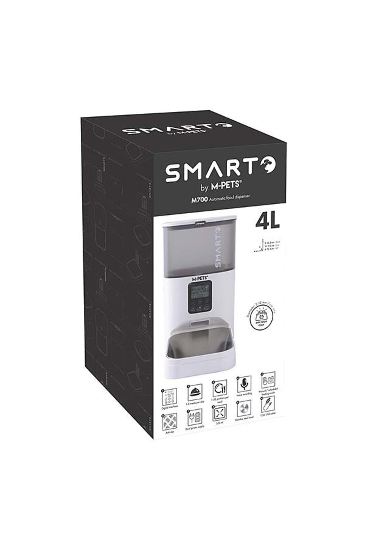 M-Pets Smarto M700 Automatic Pet Feeder, 4L Capacity