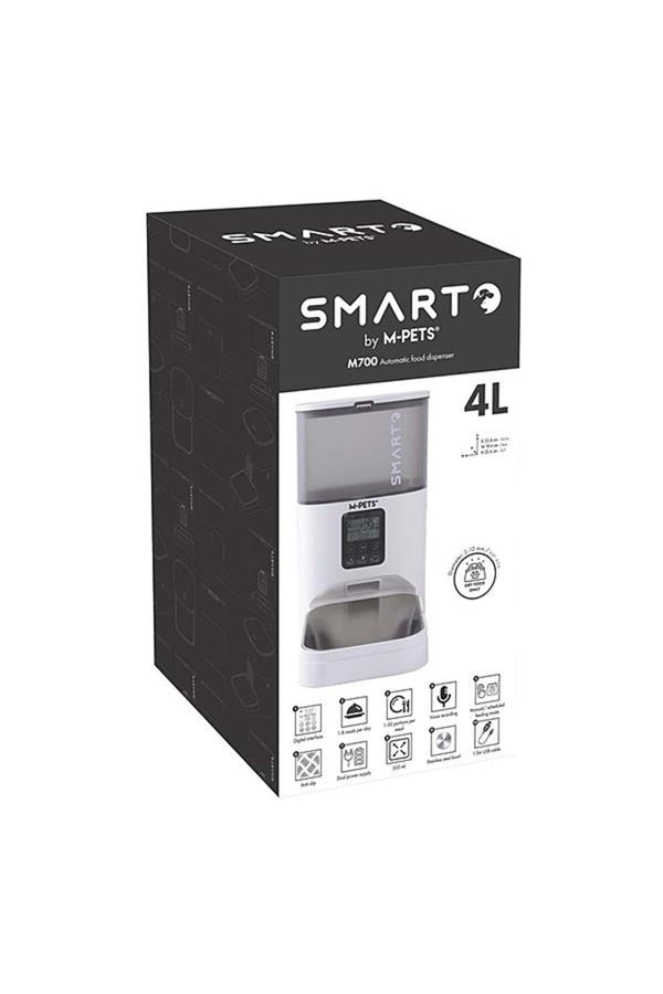 M-Pets Smarto M700 Automatic Pet Feeder, 4L Capacity