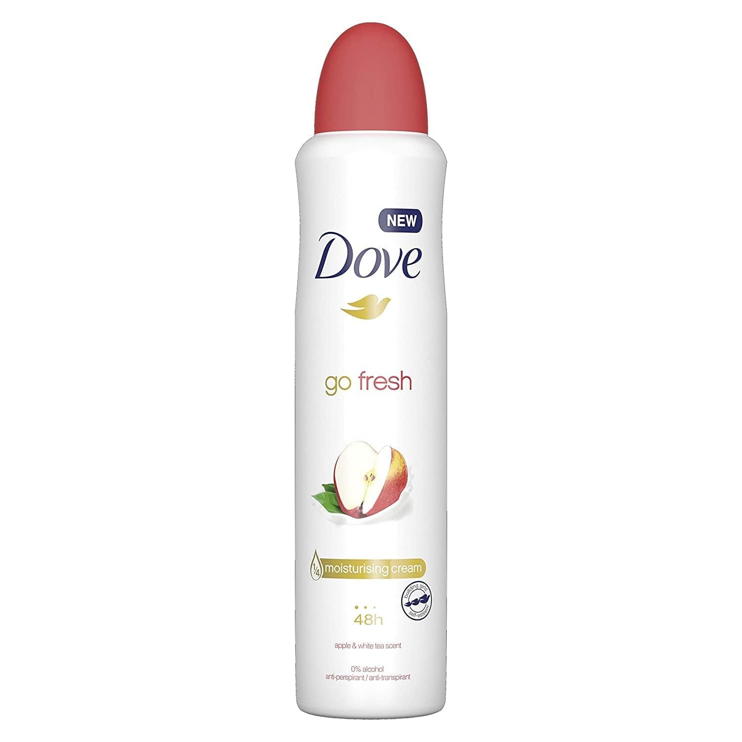 Dove Apple & White Tea Scent Deodorant Spray - 250ml