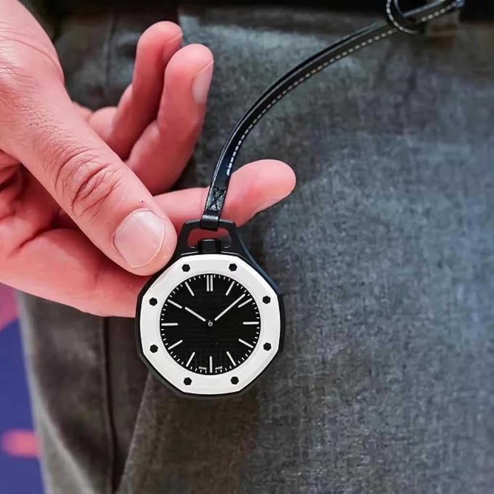 URBAN POP HANGING POCKET WATCH BLACK